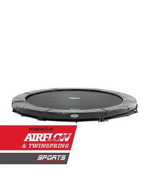 Berg Elite Inground Trampolin Grå