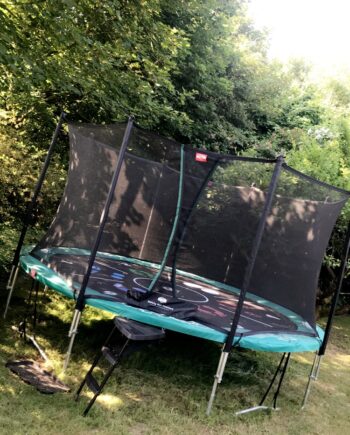 Brugt Favorit Trampolin 430  Med Tattoo Springmåtte