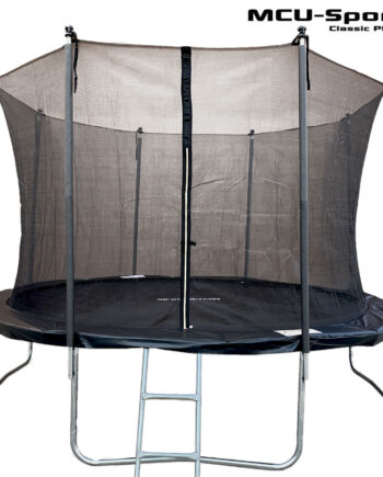 Mcu Sport Classic Plus V2   7m Trampolin  Sikkerhedsnet  Stige Sort