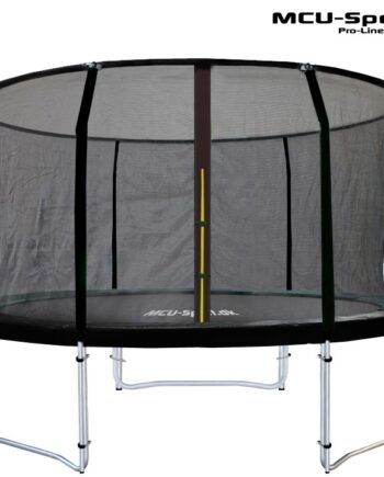 Mcu Sport Pro Line   05m Sort Trampolin V3    Pro Sikkerhedsnet