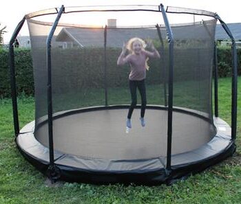 Mcu Sport Trampolin Til Nedgravning Inkl Sikkerhedsnet