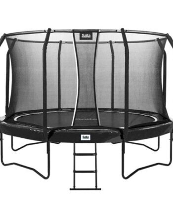 Salta Trampolin First Class ø366 Sort Inkl Stige   Sikkerhedsnet