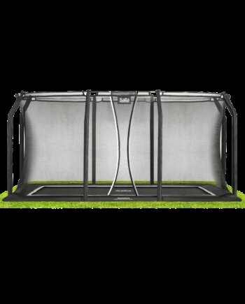 Salta Trampolin Royal Baseground 305x214 Sort Inkl Sikkerhedsnet 805 831