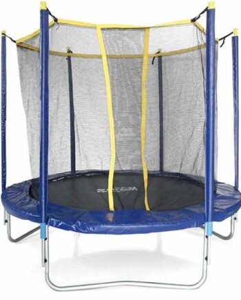 Trampolin Med Sikkerhedsnet Blå 182 Maks
