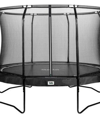 Trampolin Premium Black Edition ø427 Sort Inkl Sikkerhedsnet Salta