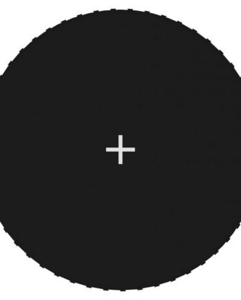 Trampolinmåtte Til Rund Trampolin Stof Sort