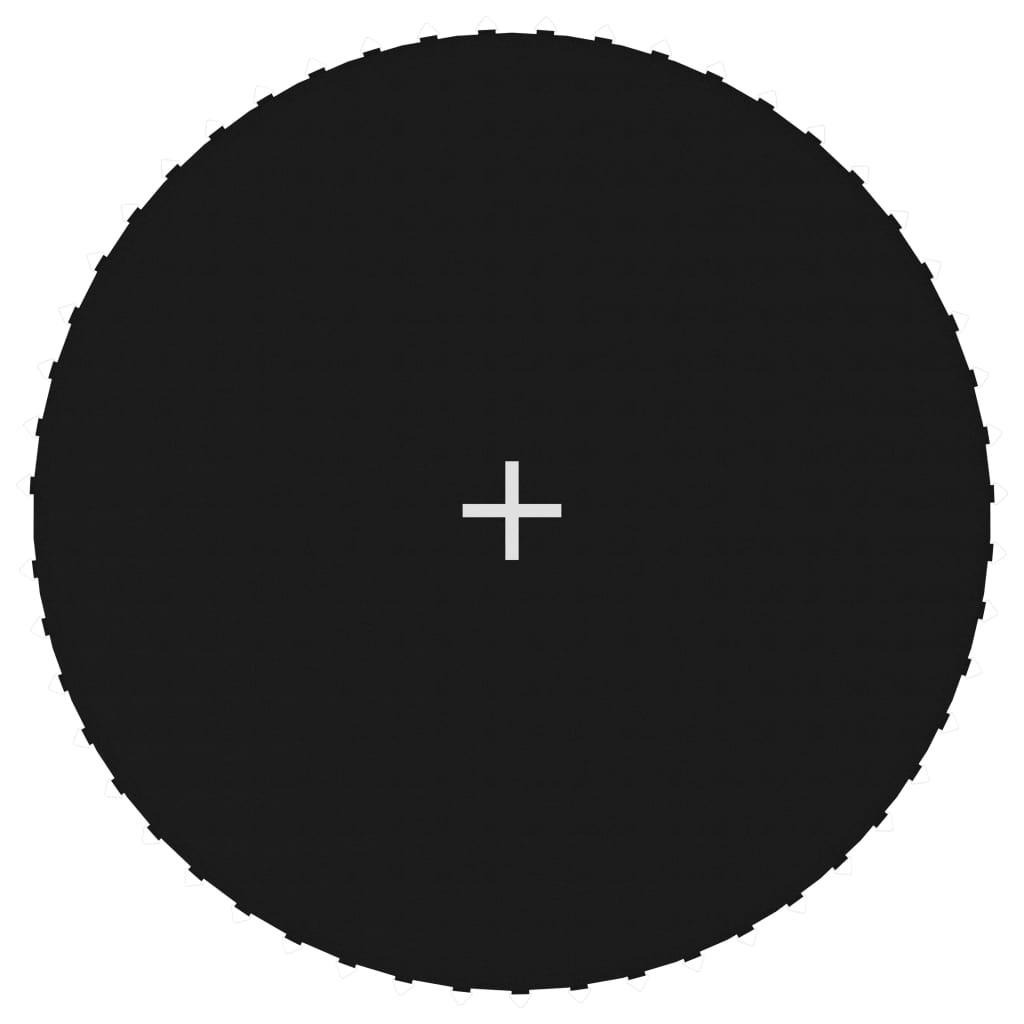 Trampolinmåtte Til Rund Trampolin Stof Sort