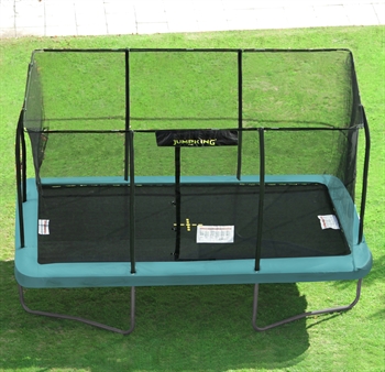 Jumpking Trampolin Fri Fragt Rektangulær Stærk Kvalitet Hurtig Levering