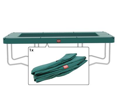Ultim Firkantet Champion Kantpude Benmodel Grøn 330 220