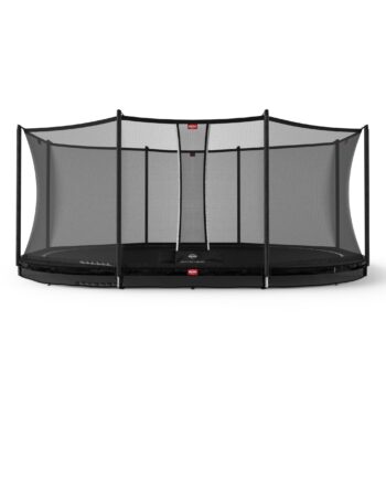 Berg Sports Grand Favorit Inground 520 Sort Trampolin  Safety Net Comfort