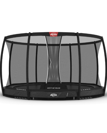 Berg Champion Inground 380 Grå Trampolin  Safety Net Deluxe