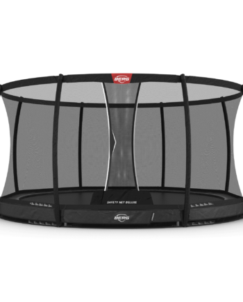 Berg Champion Inground 430 Grå Trampolin  Safety Net Deluxe
