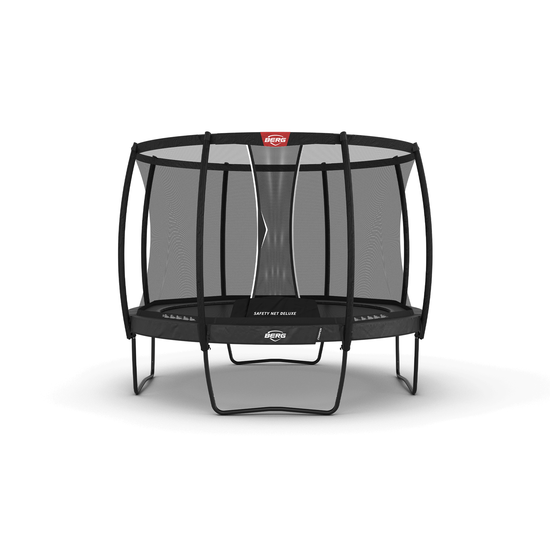 Berg Champion Regular 330 Grå Trampolin  Safety Net Deluxe