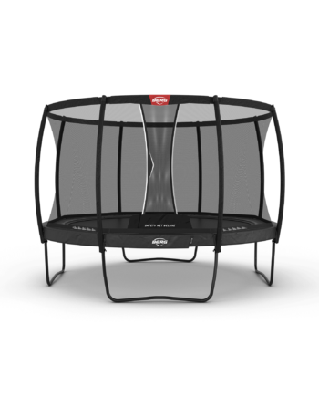 Berg Elite Regular 380 Grå Trampolin  Safety Net Deluxe