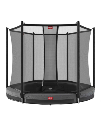 Berg Favorit Inground 270 Grå Trampolin  Safety Net Comfort