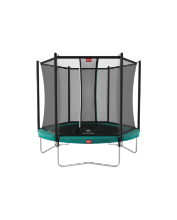 Berg Favorit Regular 330 Grøn Trampolin  Safety Net Comfort