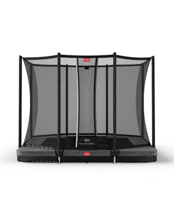 Berg Ultim Favorit Inground 280 Grå Trampolin  Safety Net Comfort