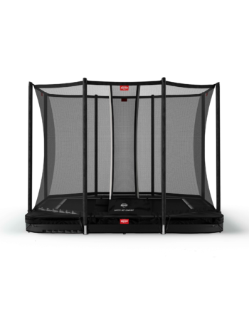 Berg Ultim Favorit Inground 280 Sort Trampolin  Safety Net Comfort