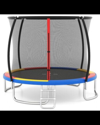 Luksus Trampolin Med Sikkerhedsnet H248 ø305 Multi
