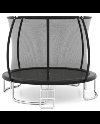 Luksus Trampolin Med Sikkerhedsnet H248 ø305 Sort