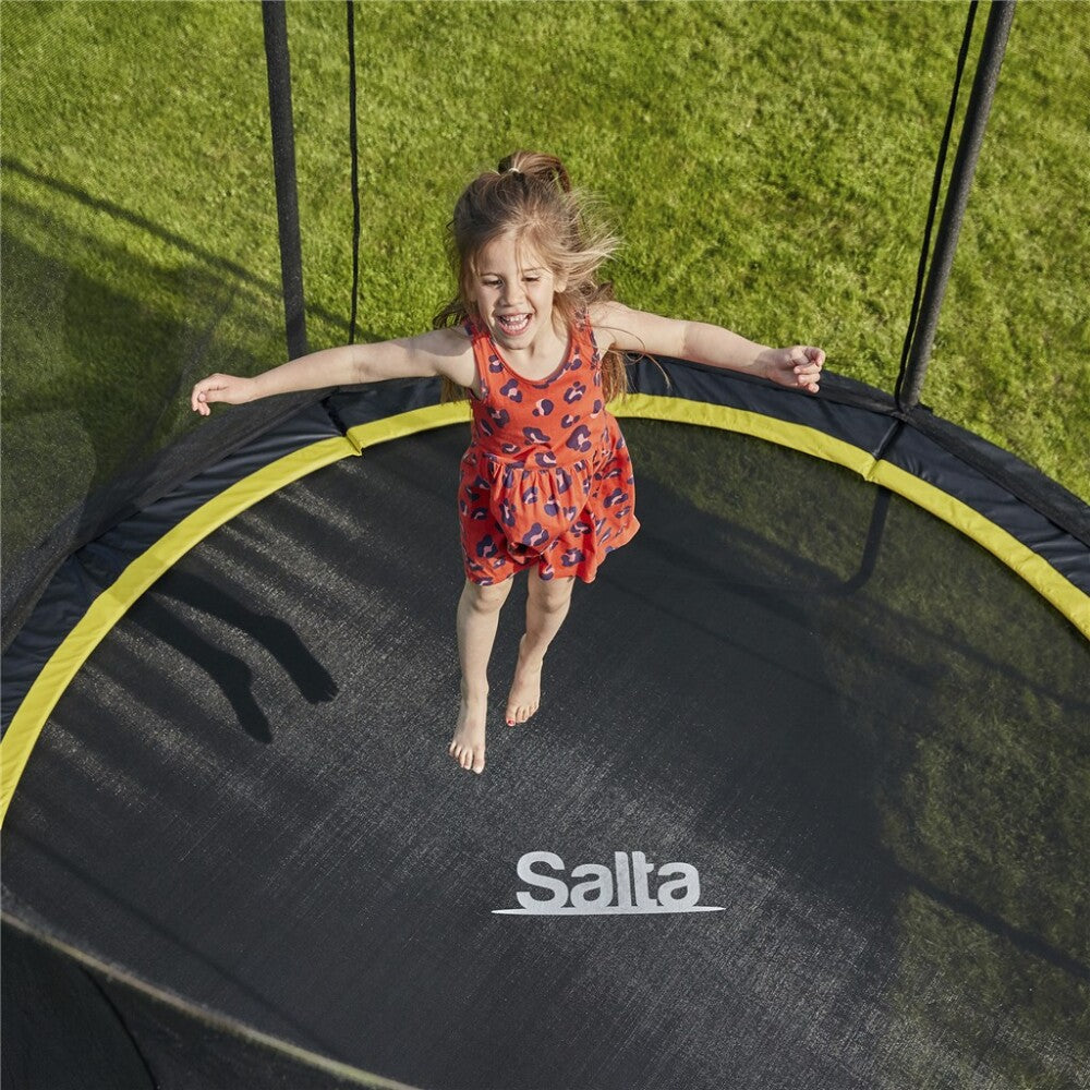 Salta Trampolin Comfort Edition ø251 Sort Inkl Sikkerhedsnet