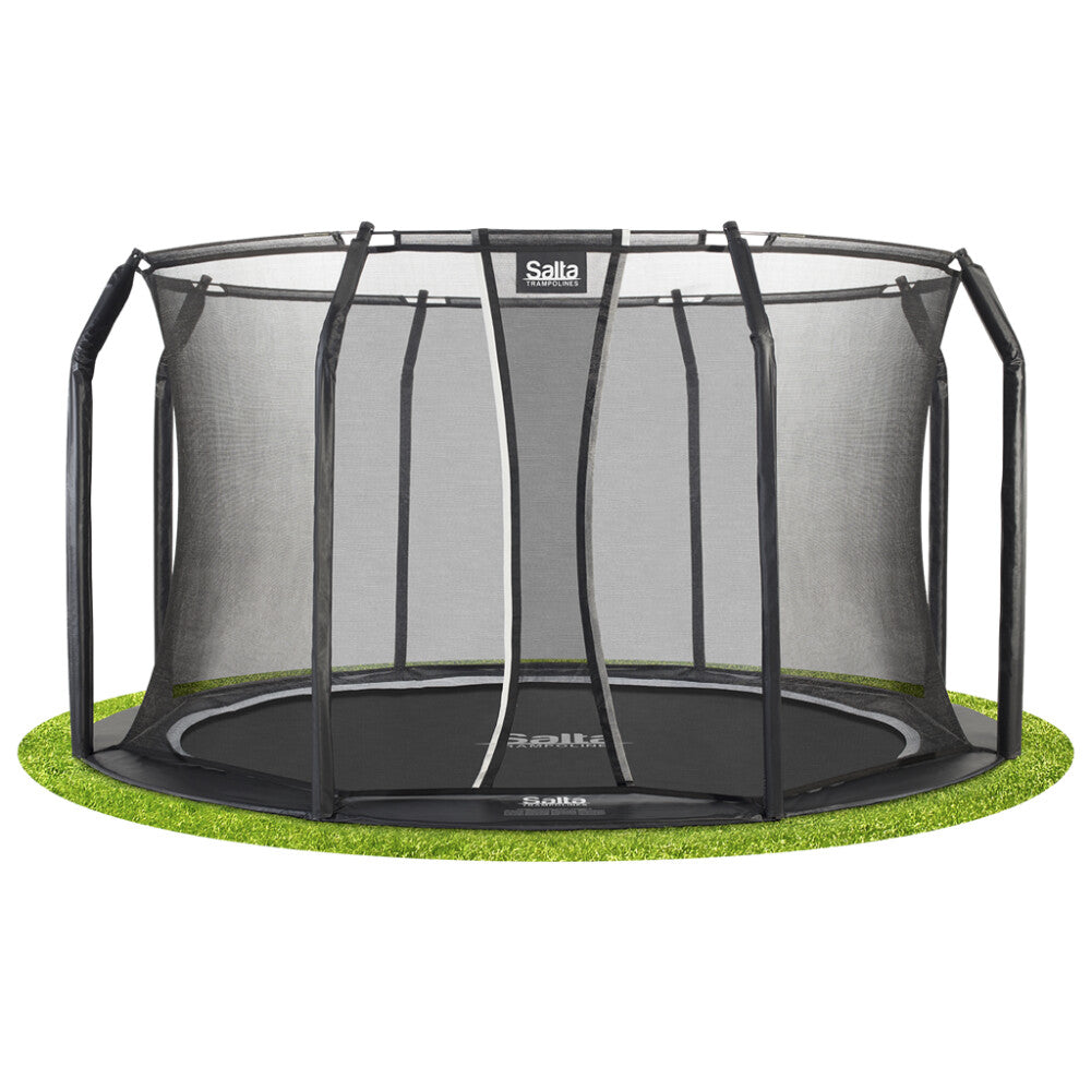 Salta Trampolin Royal Baseground ø305 Sort Inkl Sikkerhedsnet