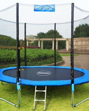 Trampolin ø427 : Fuldt Udstyret Certificeret Sæt Med Sikkerhedsnet Stige