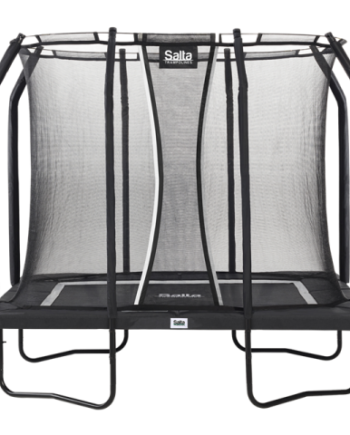 Trampolin Premium Black Edition Rektangulær 305 214 Inkl Sikkerhedsnet Salta