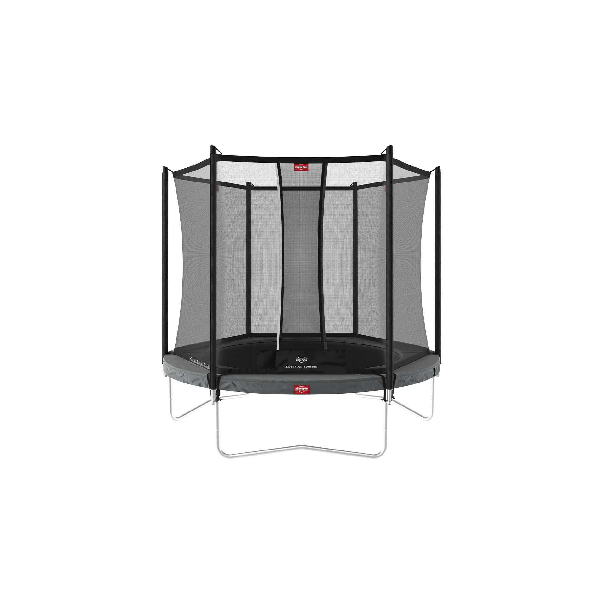 Berg Favorit Regular 270 Grå Trampolin Safety Net Comfort