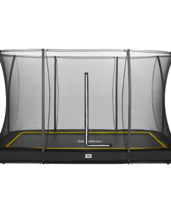 Salta Comfort Edition Ground Trampolin Inkl Sikkerhedsnet 396 244 Sort