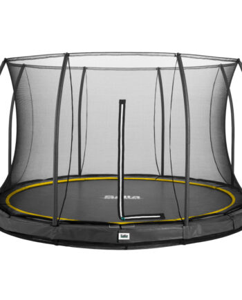 Salta Comfort Edition Ground Trampolin Inkl Sikkerhedsnet ø366 Sort