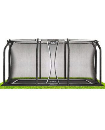 Salta Royal Baseground Trampolin 396 244 Inkl Sikkerhedsnet Sort